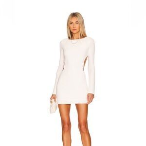 Camila Coelho mini dress in ivory